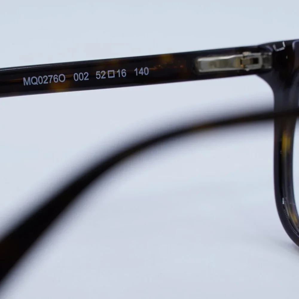 McQ by Alexander McQueen MQ0276O 002 Eyeglasses Havana 52mm Square Frame